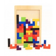 Galda spēle - Koka tetris