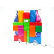 Пластмассовые кубики 18 элем.